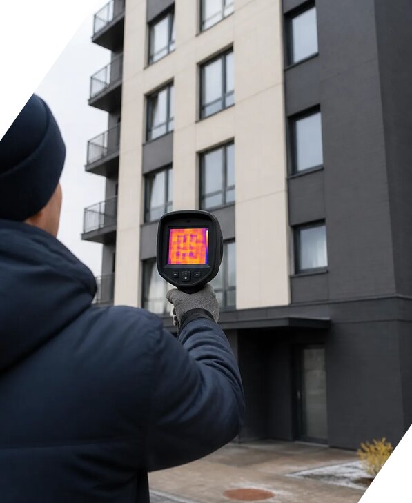 Тепловизионное обследование зданий в Кимрах от 5220 р. | ЭкспертизаРоссия